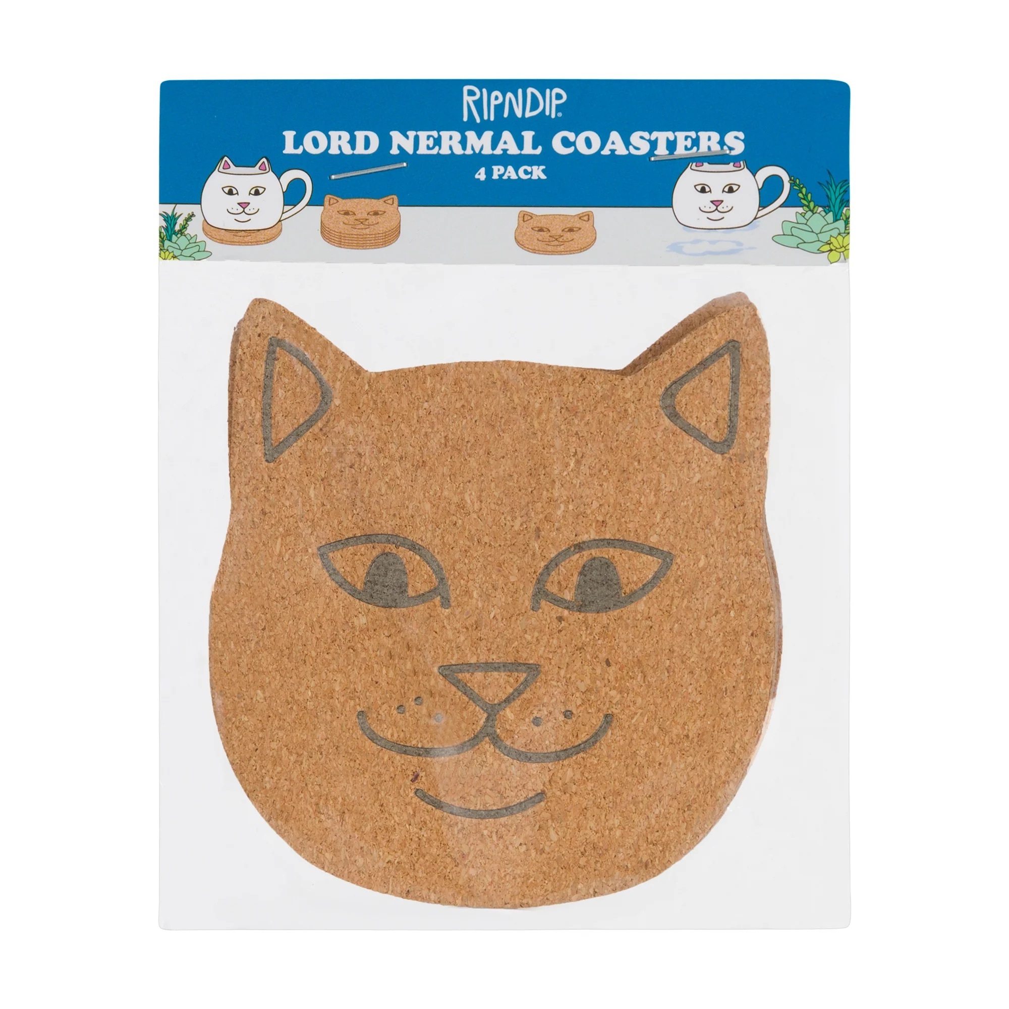 LORD NERMAL 4PC COASTER SET BY RIPNDIP