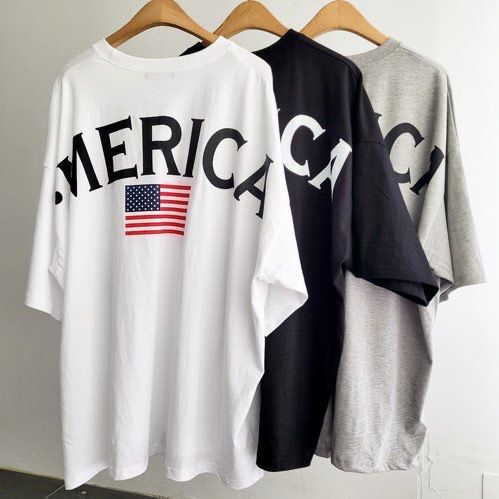 英文字圖案短袖Tee Not-040T