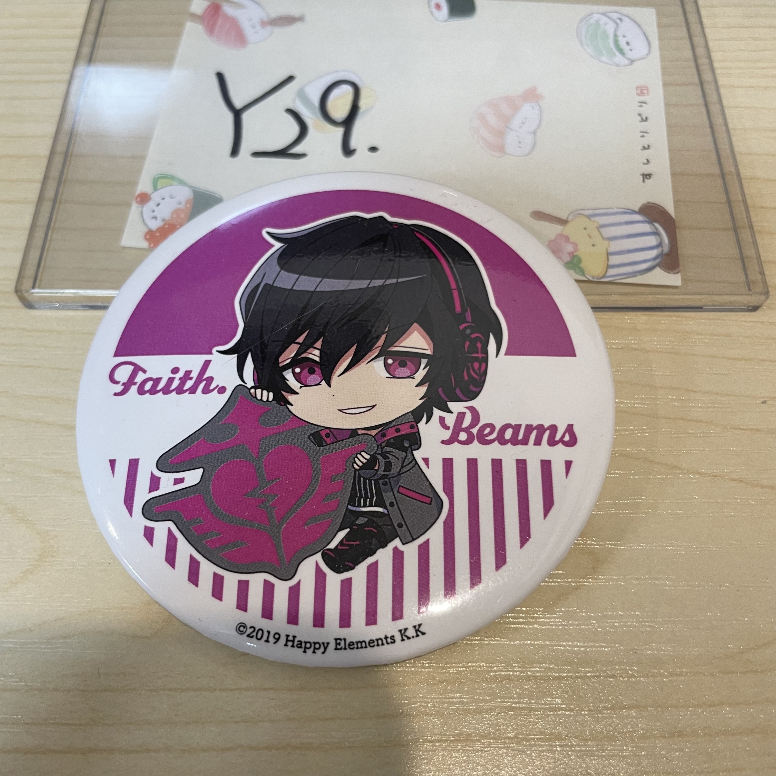 HELIOS Rising Heroes FAITH 襟章                                 Y29