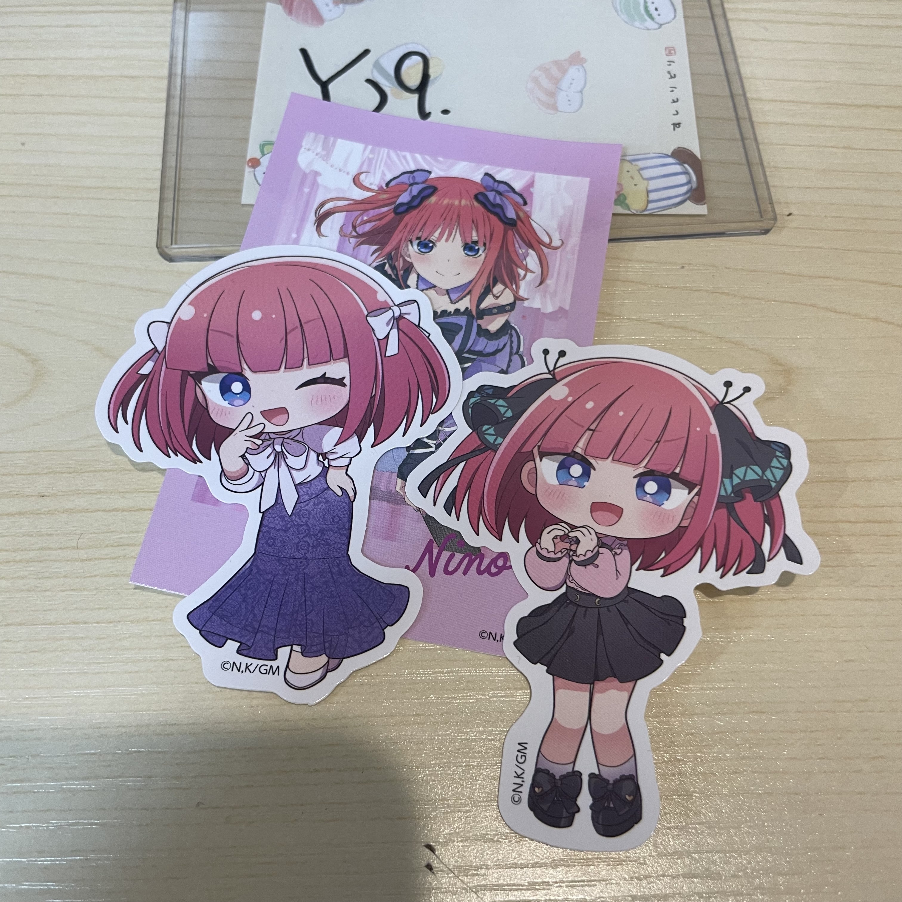 其他 五等分的花嫁 貼紙 SET