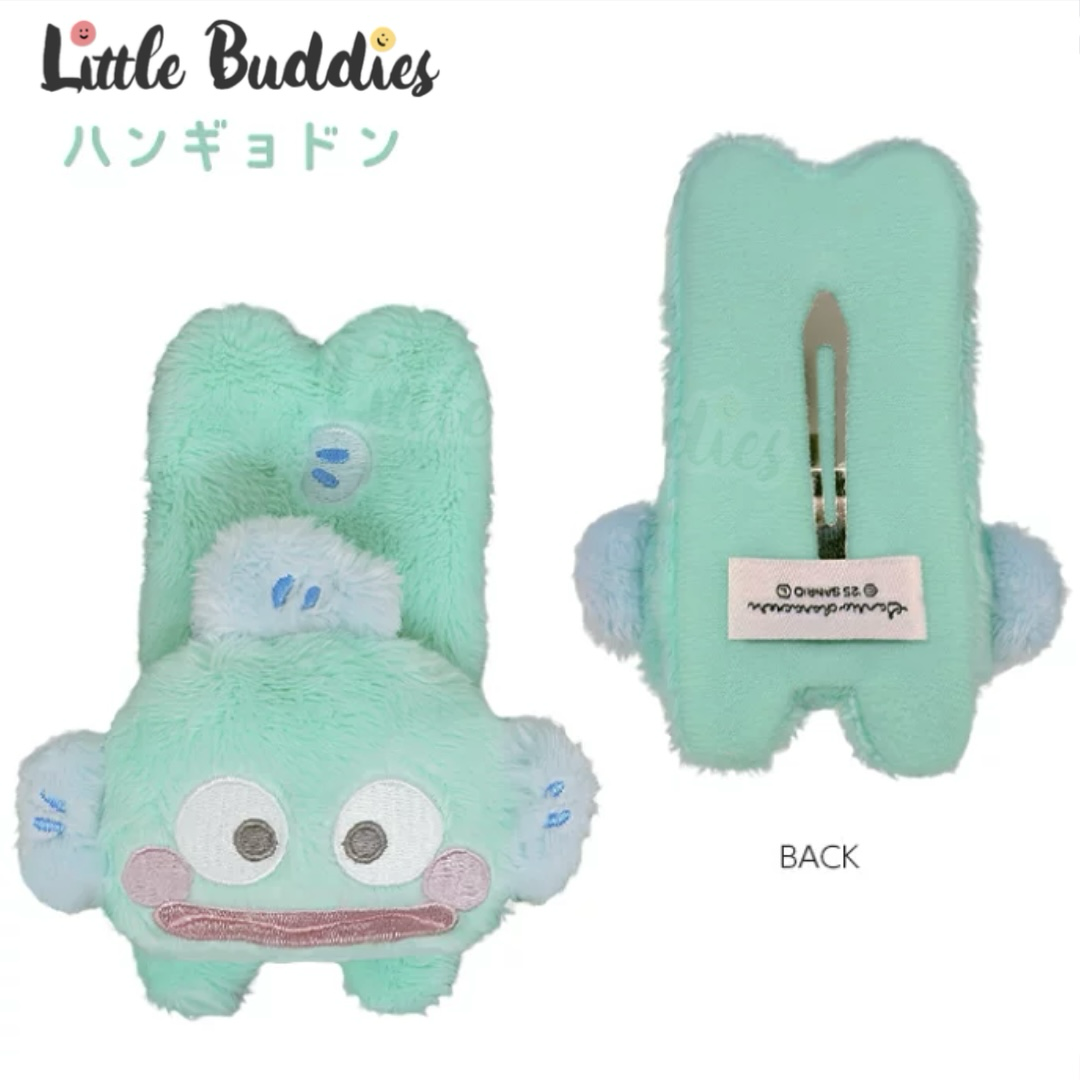 日本 Sanrio 趴趴款毛毛大髮夾