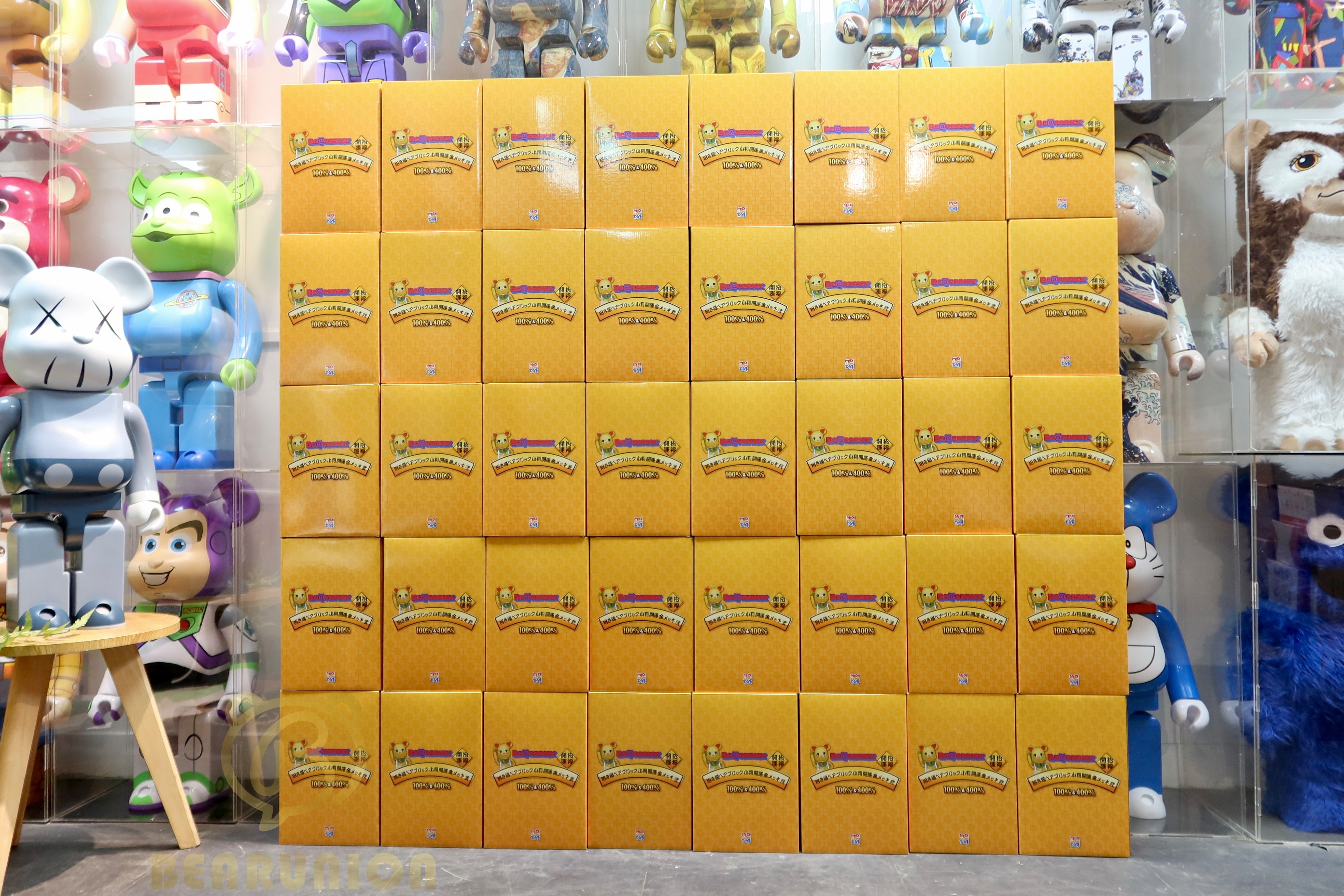 🎏預訂🎏Bearbrick 400% 100% 招き猫 小判 開運 弍 金メッキ