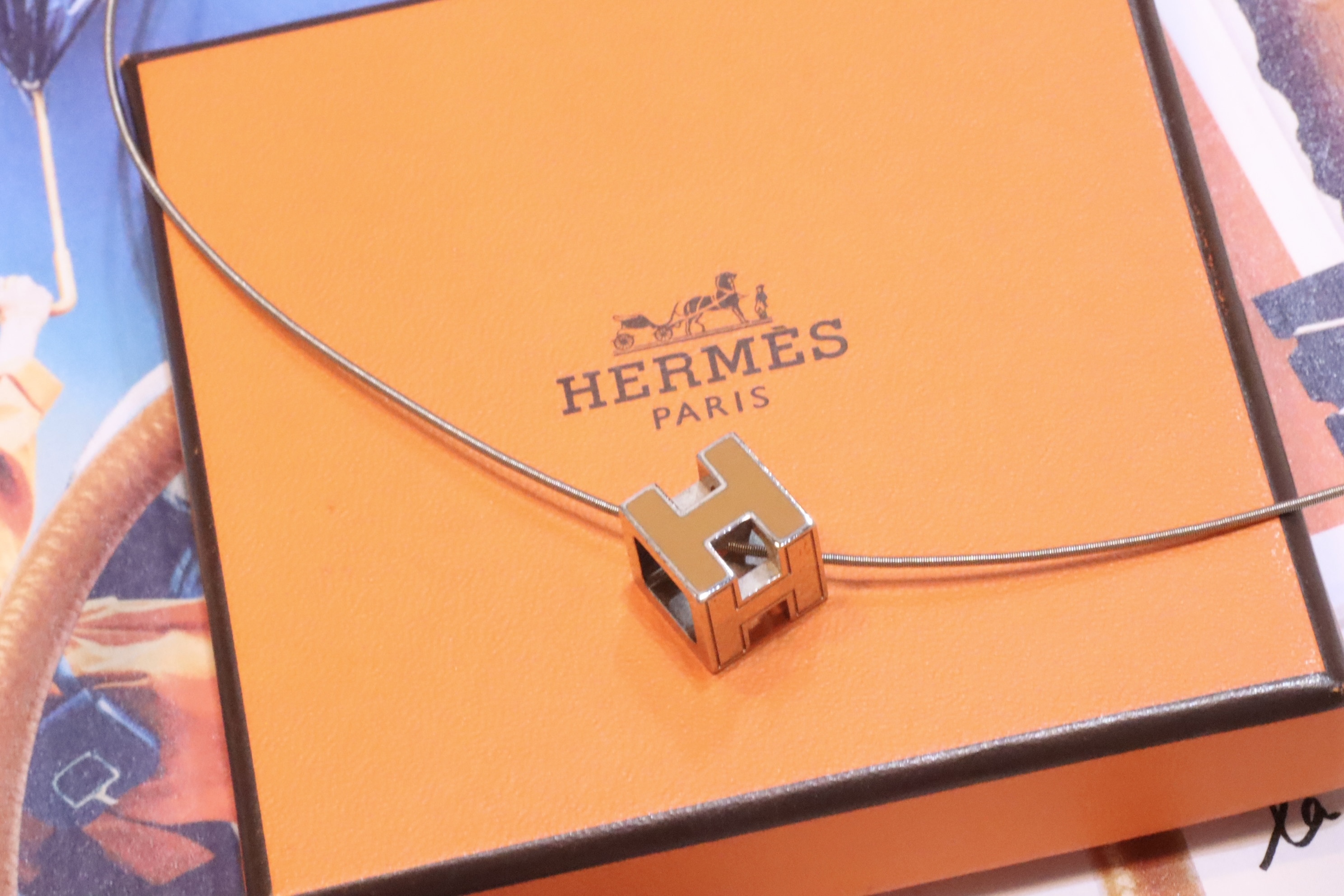 Hermes中古 頸鏈🧡✨