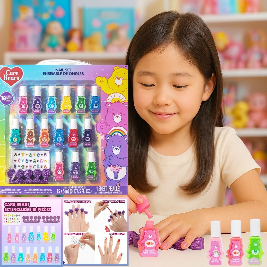 【預購】Care Bears G060217 童趣美甲套裝15色