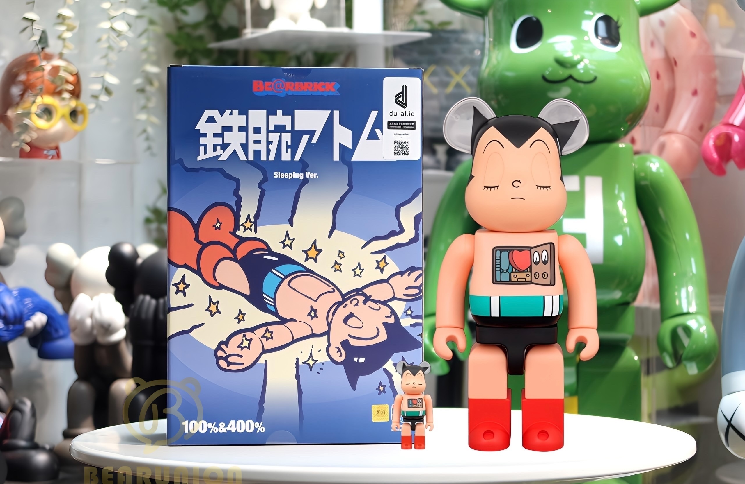 🎏預訂🎏Bearbrick 400% 100% 鉄腕アトム Sleeping