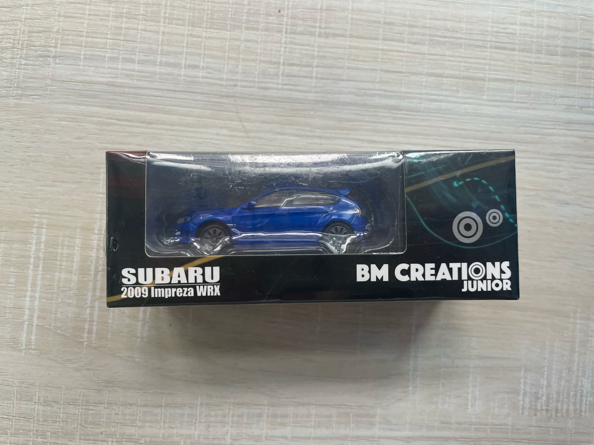 BM CREATIONS SUBARU 2009 IMPREZA WRX BLUE RHD