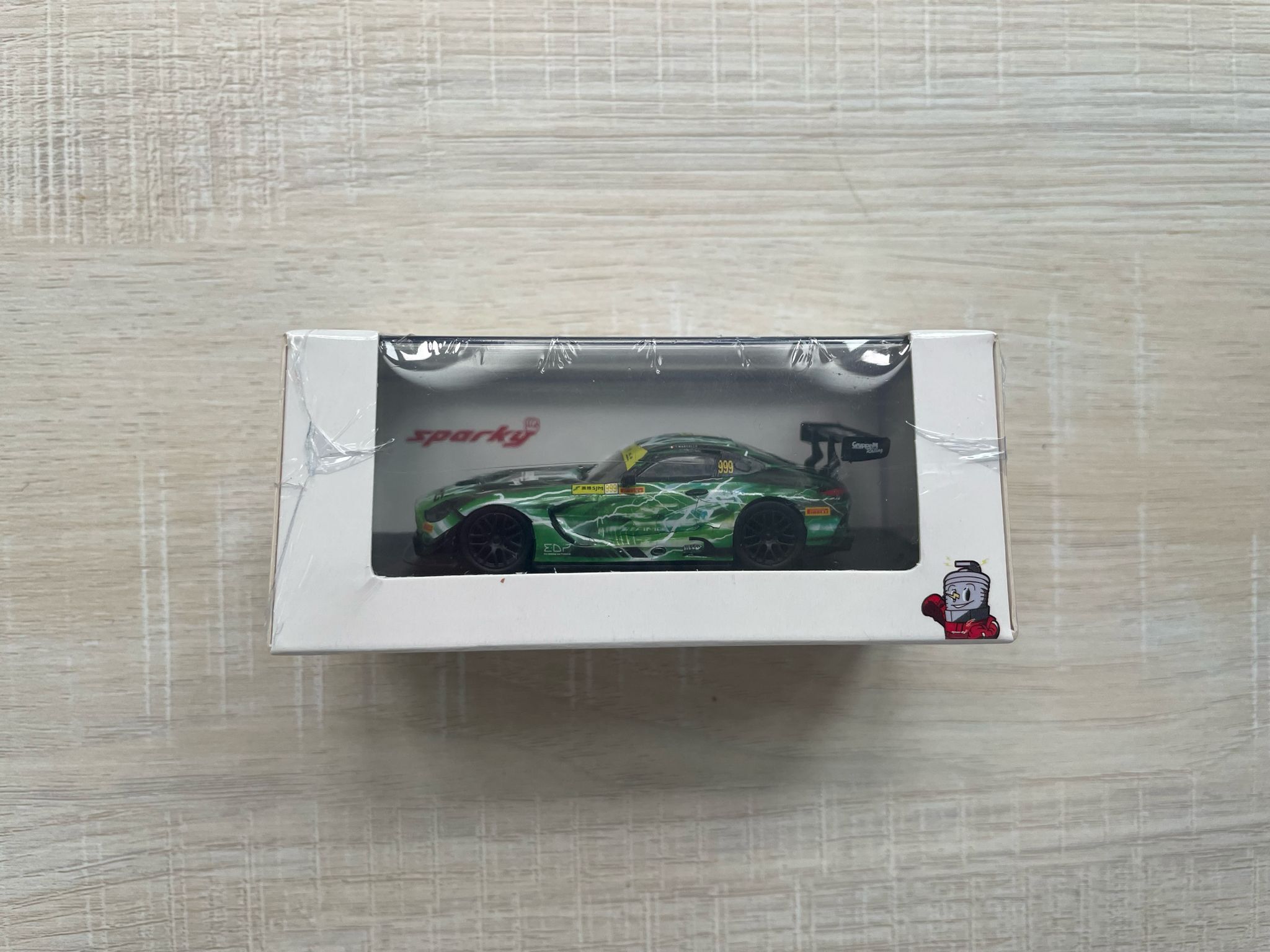 SPARKY MERCEDES AMG GT3 #999 MERCEDES AMG TEAM GRUPPEM RACING WINNER FIA GT WORLD CUP MACAU 2019