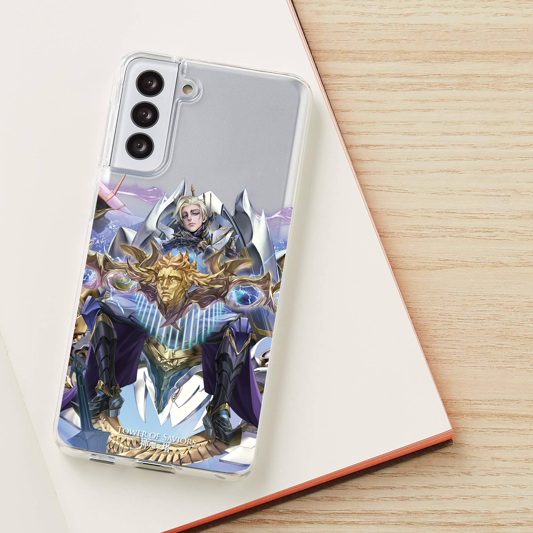 《神魔之塔》黑金三星手機殼（聖庭審訊 ‧ 梵帝岡）