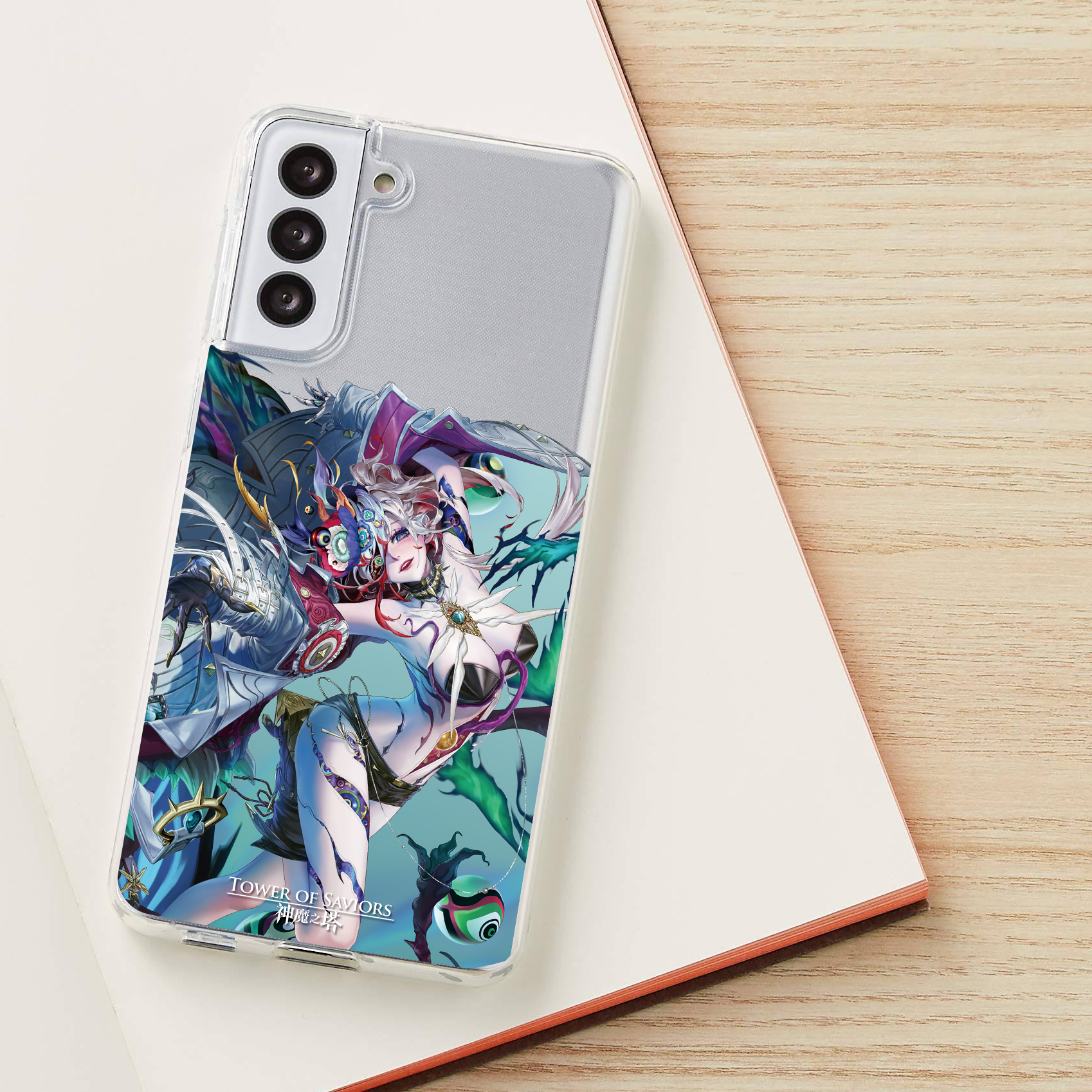 《神魔之塔》黑金三星手機殼（無限之環 ‧ 莫比烏斯）