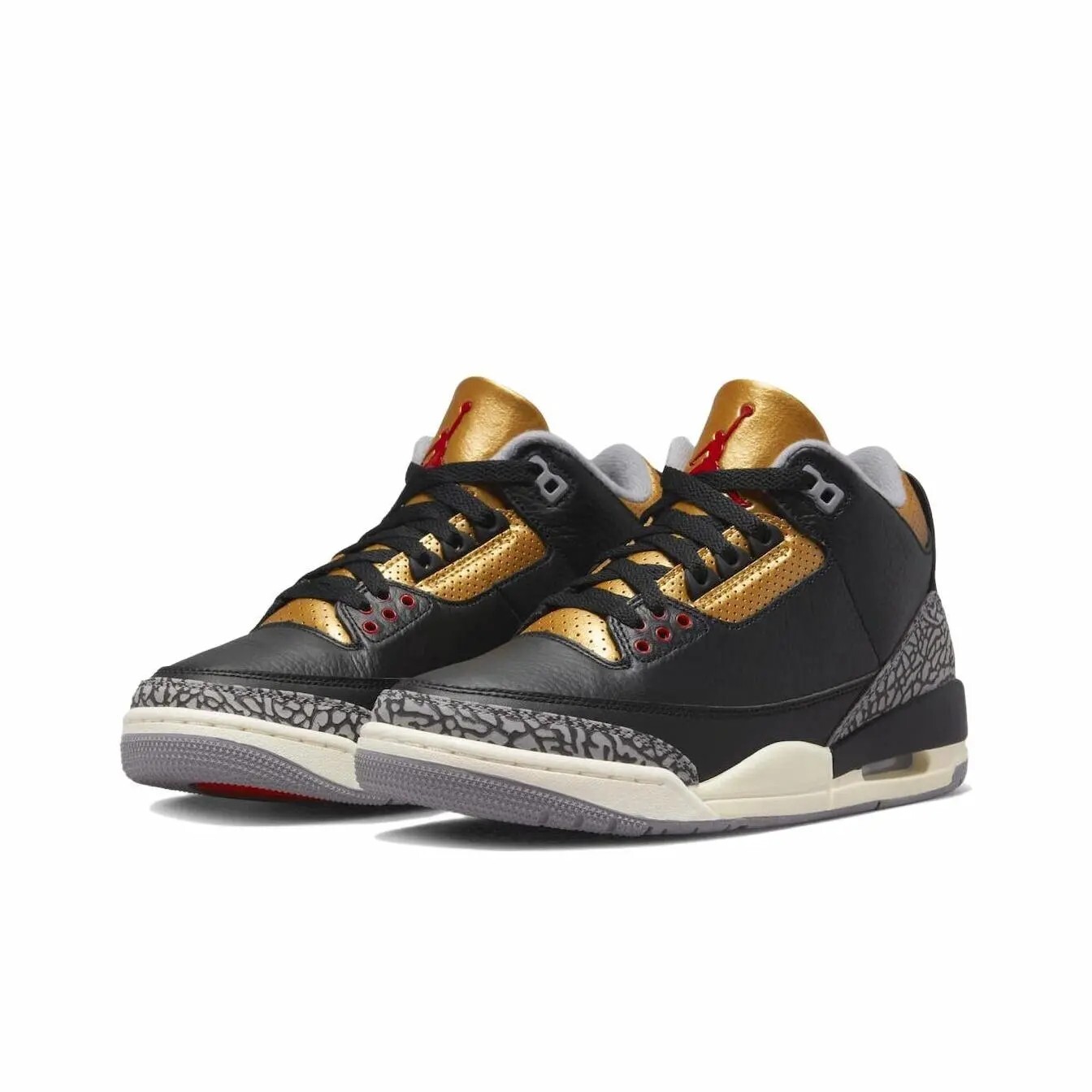 W Nike Air Jordan 3 Retro Black Gold 黑金 CK9246-067