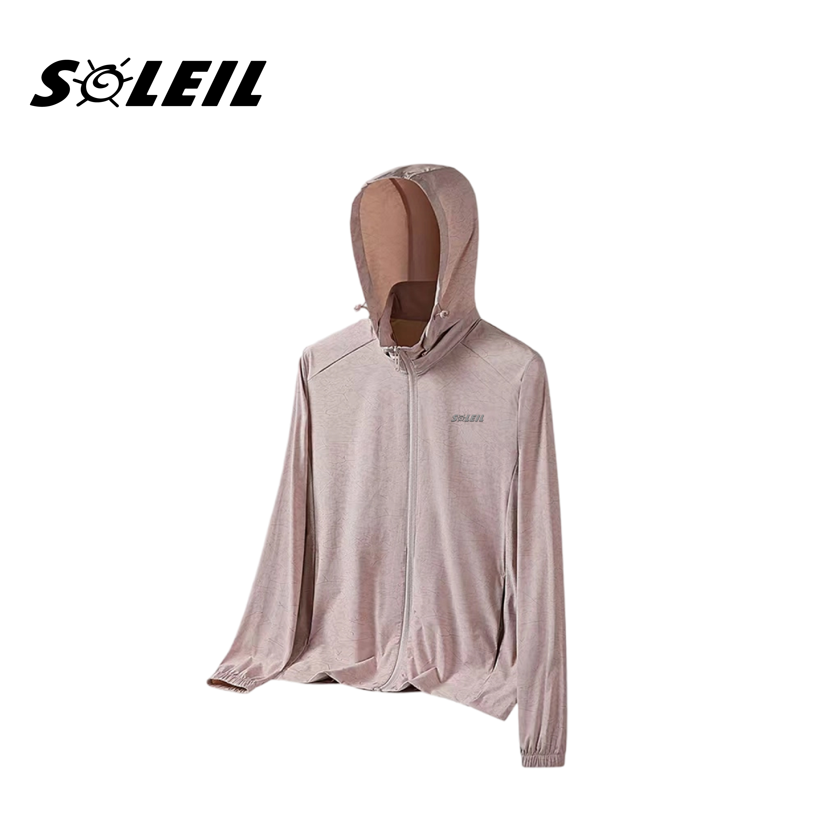 SOLEIL 絲紋防曬外套 女款 (3色) 14SL25628