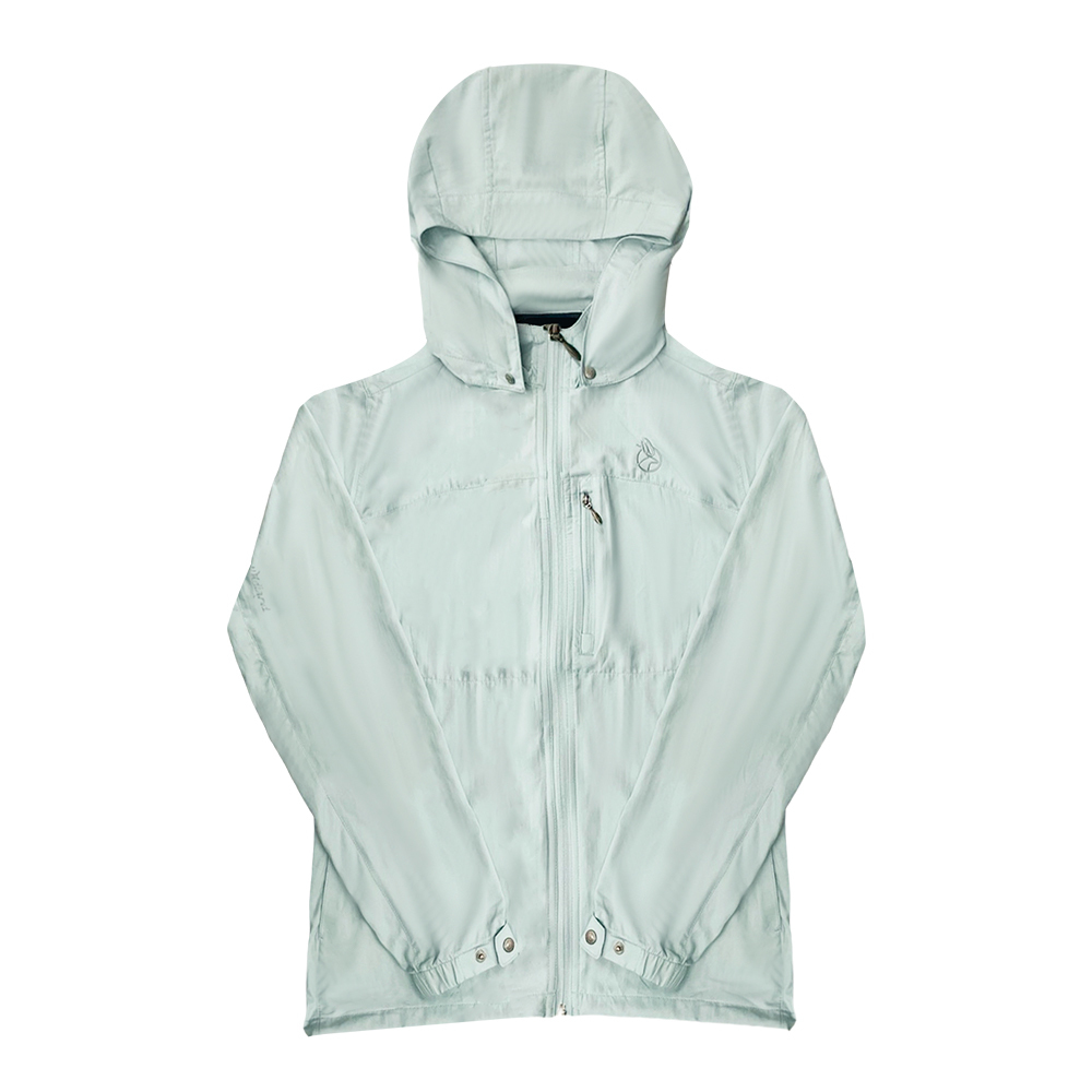 Wildland 荒野 彈透氣抗UV涼感薄外套 女款 (冷溪藍色) 14WB31905