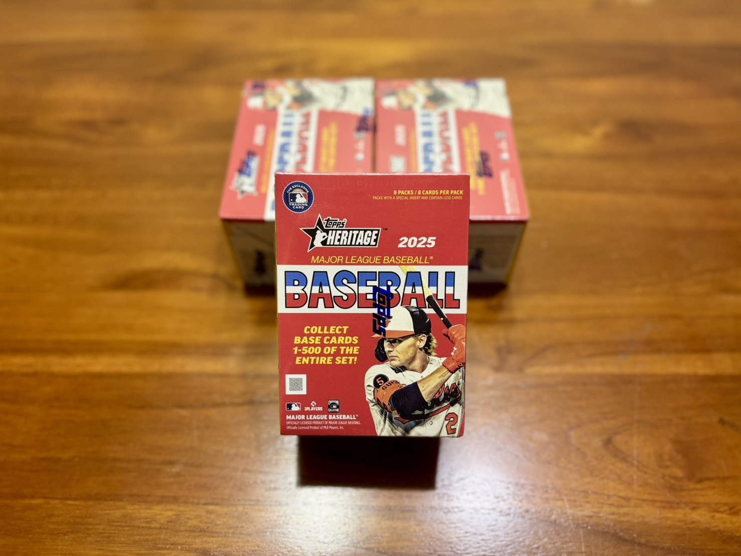 Topps 2025 MLB Heritage Baseball Blaster Box 球員卡 卡盒