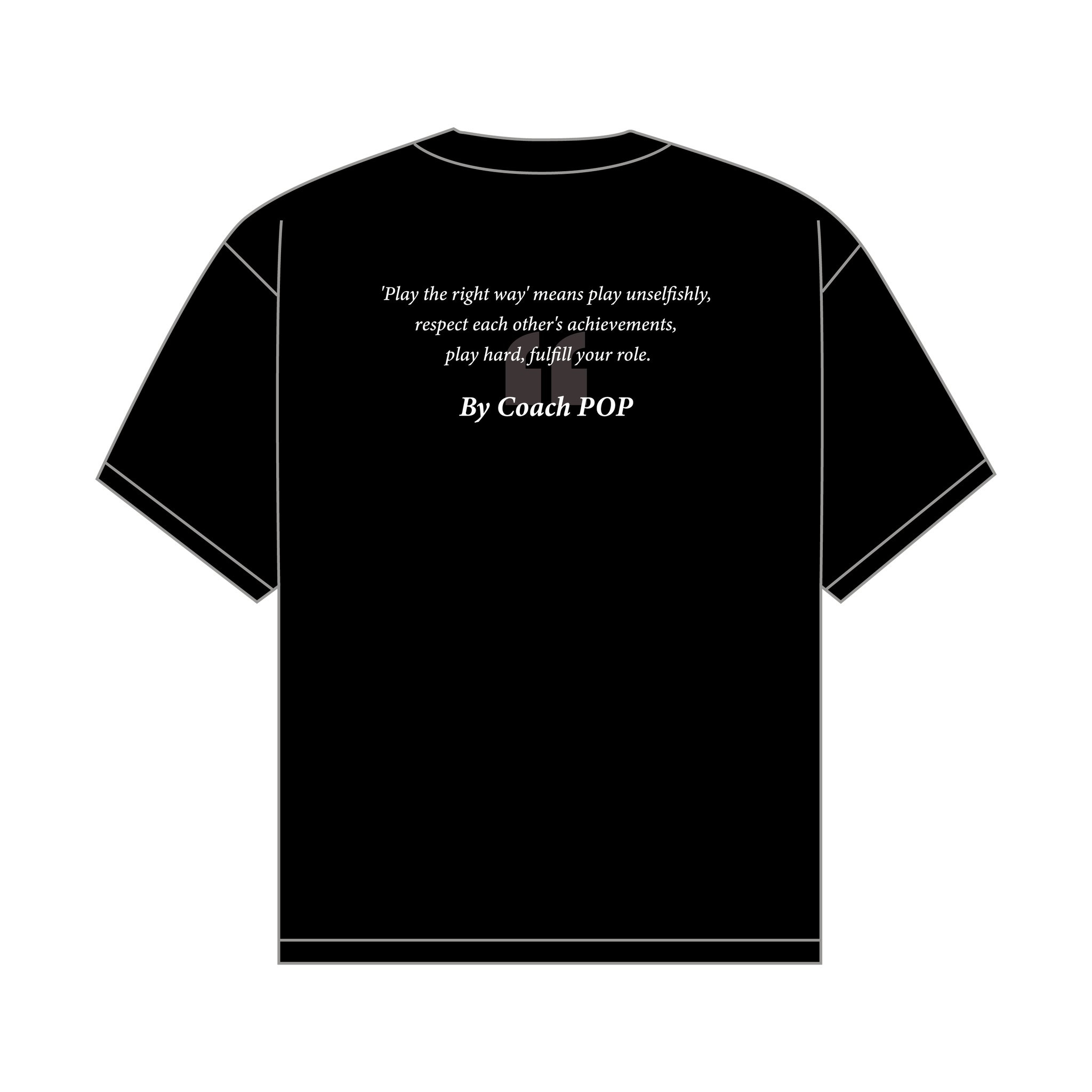 Gregg Popovich退役紀念「經典語錄」T-shirt