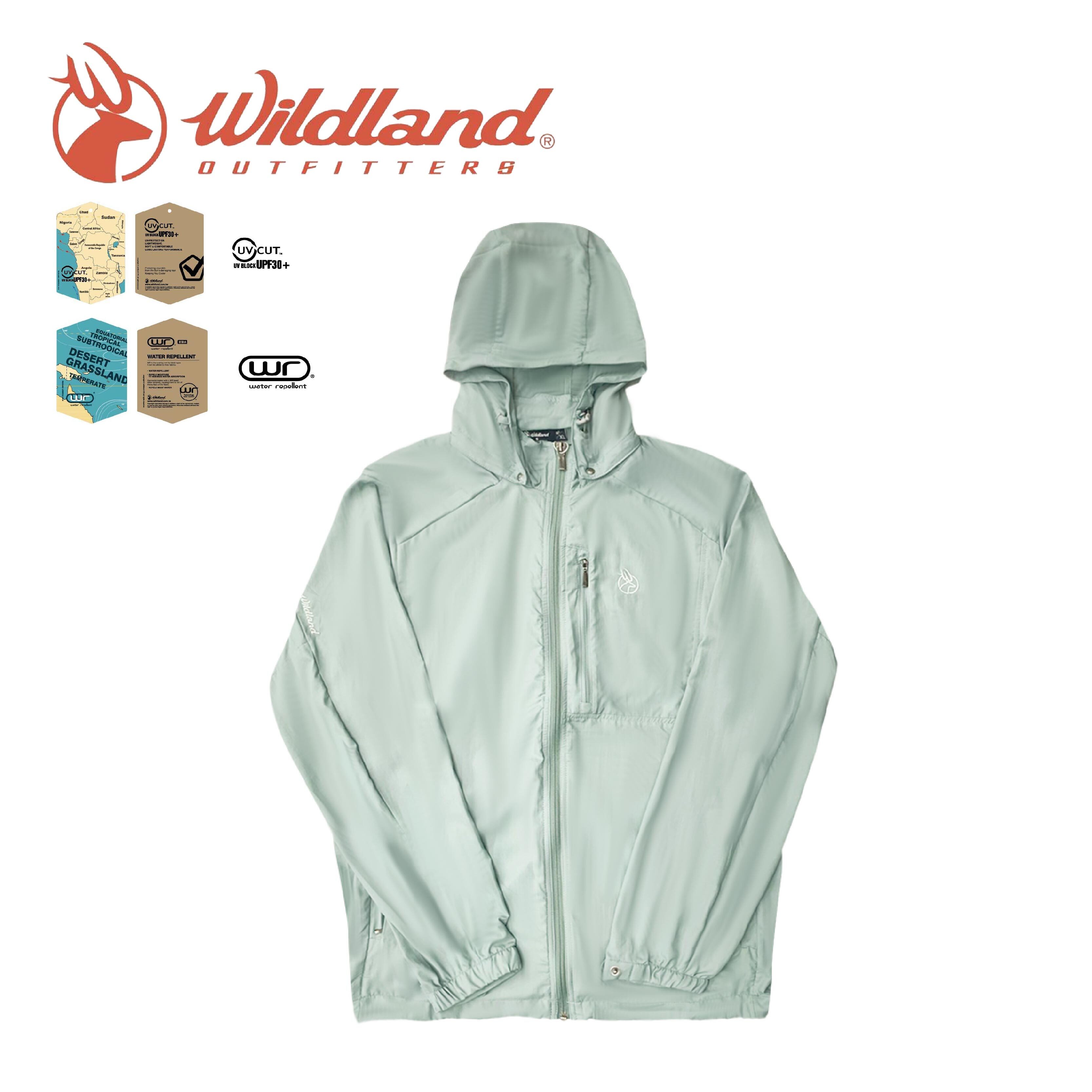 Wildland 荒野 彈透氣抗UV涼感薄外套 男款 (迷霧綠色) 14WB31906