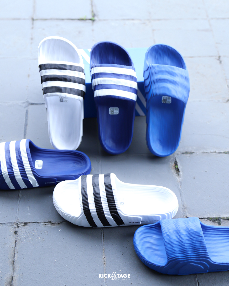 男女鞋 ADIDAS ADILETTE 22 寶藍 藍白 白 防水 緩震 一體成型 環保 休閒 涼拖鞋 拖鞋【IF3662】【IF3667】【IF3668】