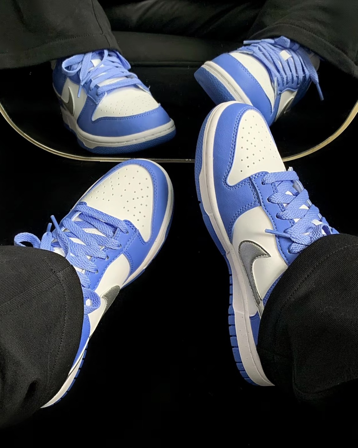 #代購 NIKE DUNK LOW NN 低筒 女鞋 銀勾 北卡藍 DD1873-402