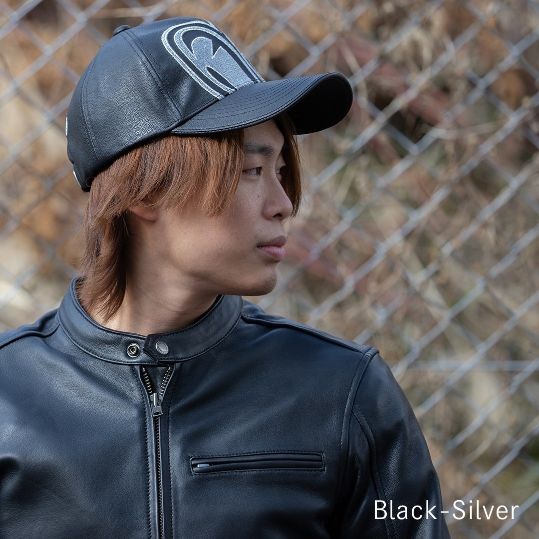 DEGNER SPCP-2 大眼睛 皮革黑銀 皮帽 棒球帽 真皮 SP TADAO 忠男聯名