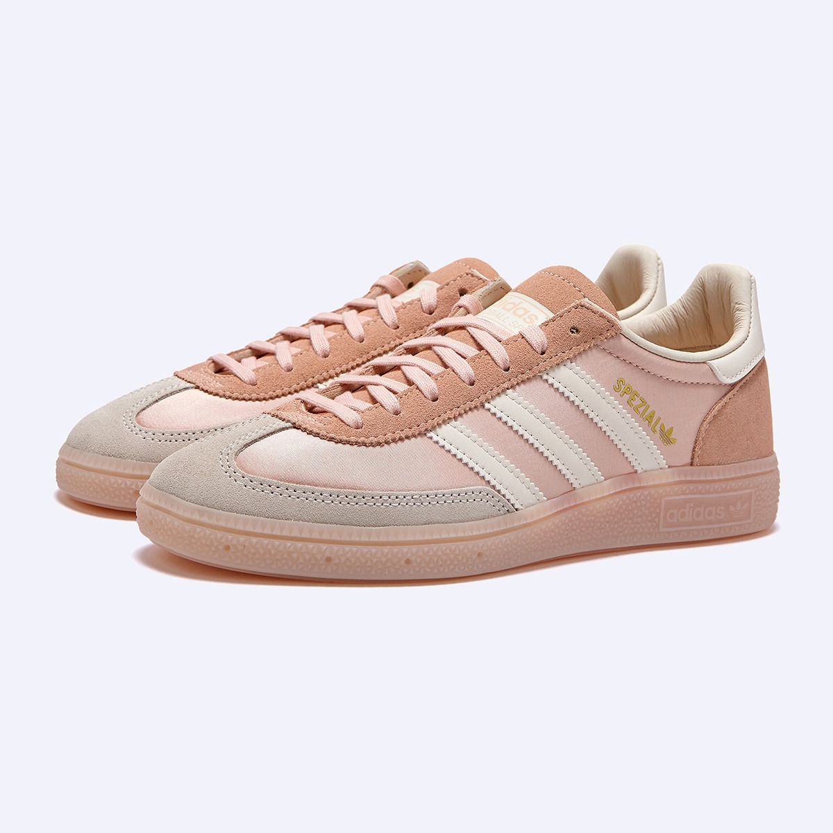 限時特價預購┃adidas HANDBALL SPEZIAL 緞面 金屬 粉紅 珊瑚色