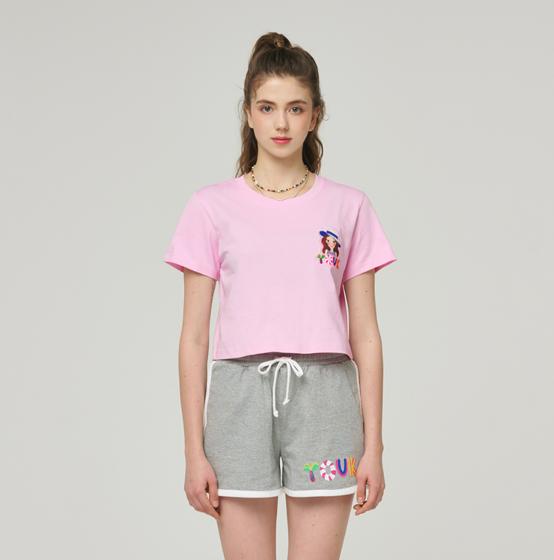 【直播】YOUK SHIM WON LL0306800 短款上衣 (Free Size)