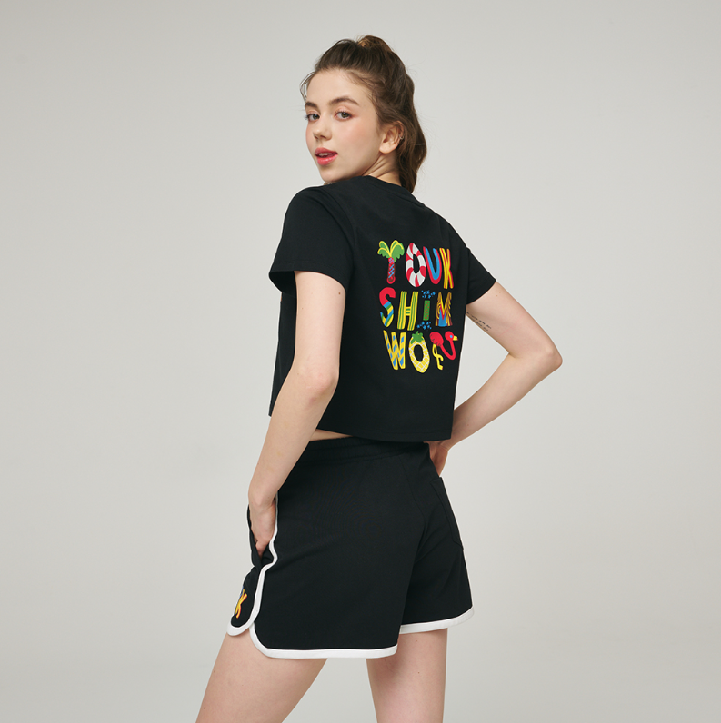 【直播】YOUK SHIM WON LL0306800 短款上衣 (Free Size)