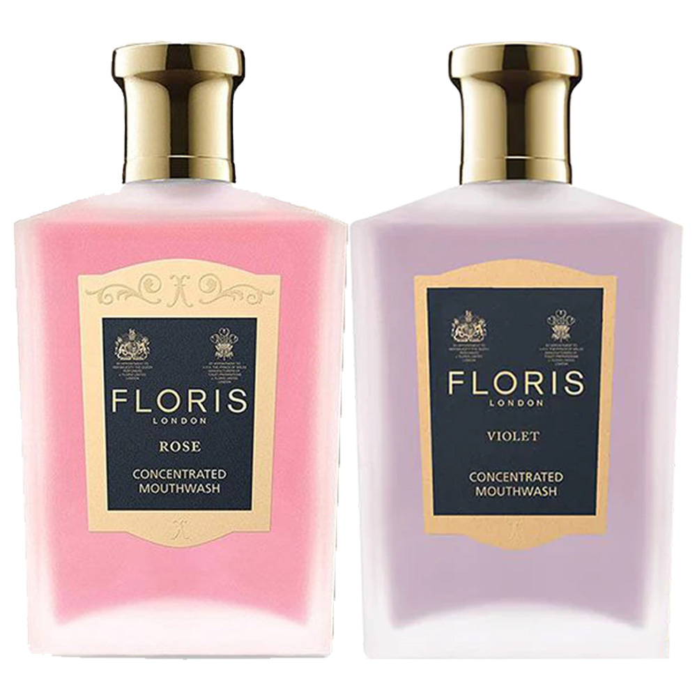 FLORIS 玫瑰/紫羅蘭 凝萃漱口水 100ml - 多款任選