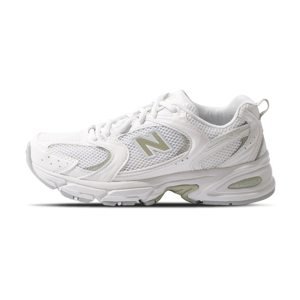 New Balance NB 530 男女鞋 白綠 網布 透氣 復古 休閒鞋 U530CSC