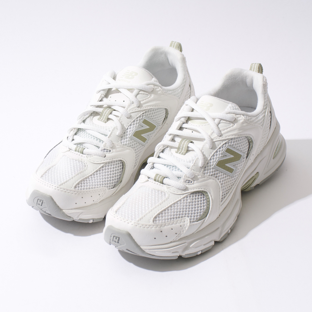 New Balance NB 530 男女鞋 白綠 網布 透氣 復古 休閒鞋 U530CSC