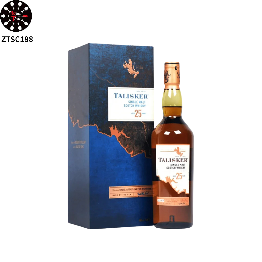 Talisker 25 Years Old Single Malt Scotch Whisky 泰斯卡25年單一純麥威士忌 - 禮盒裝