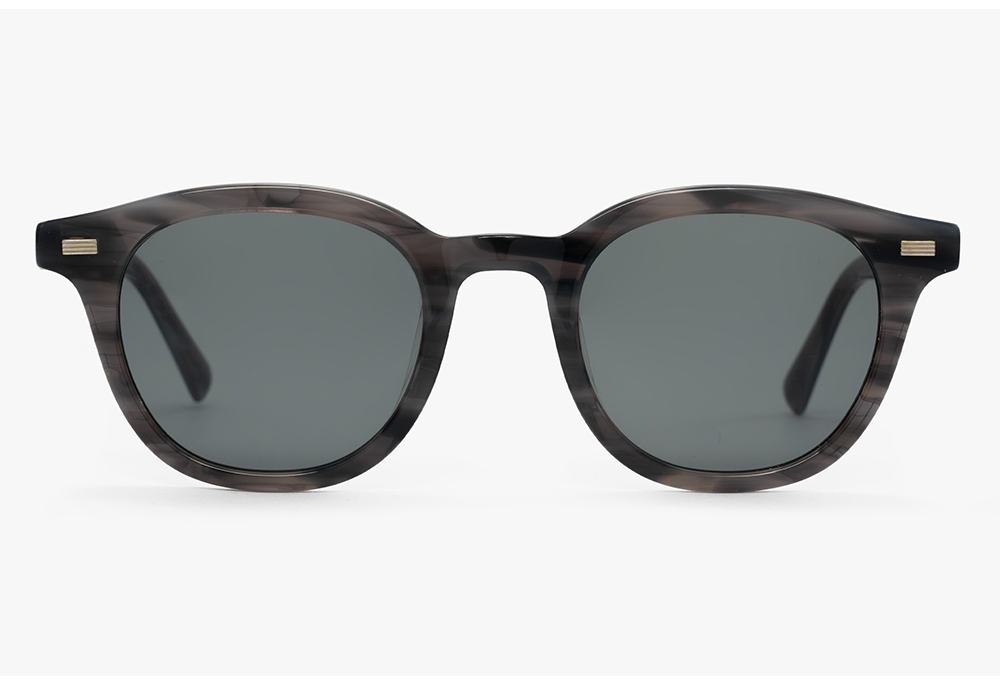 【KlassiC.】M130 C34BLK1 (雲霧灰 黑鏡片) 波士頓框太陽眼鏡♣