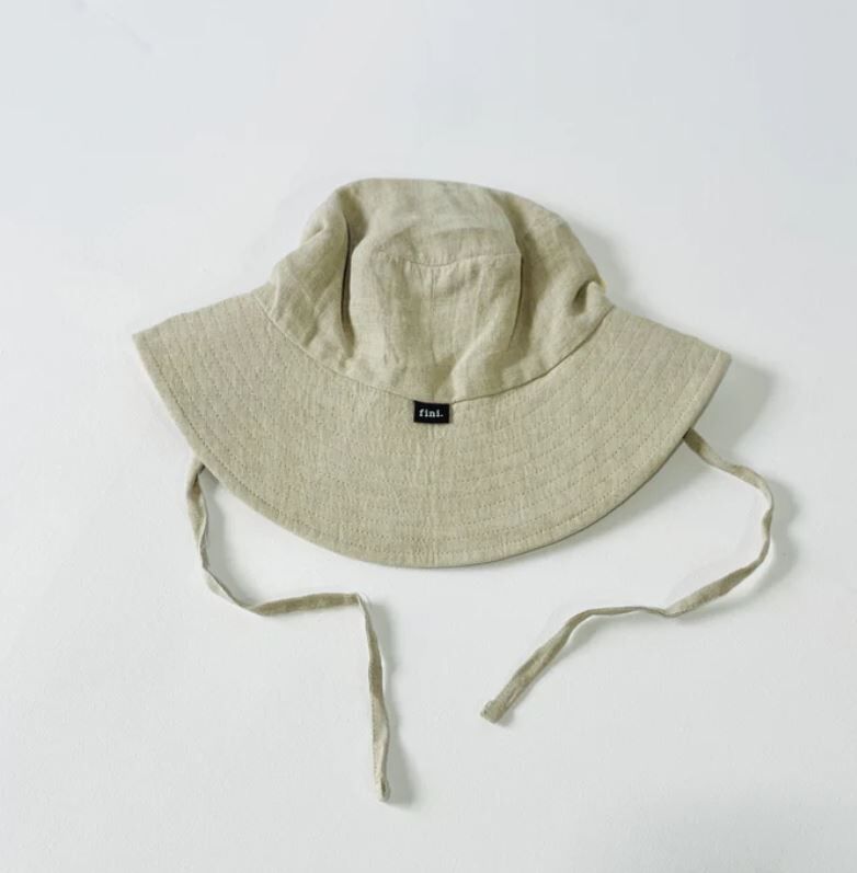 FINI.THELABEL 水手防曬遮陽帽 fini.sailor hat - linen