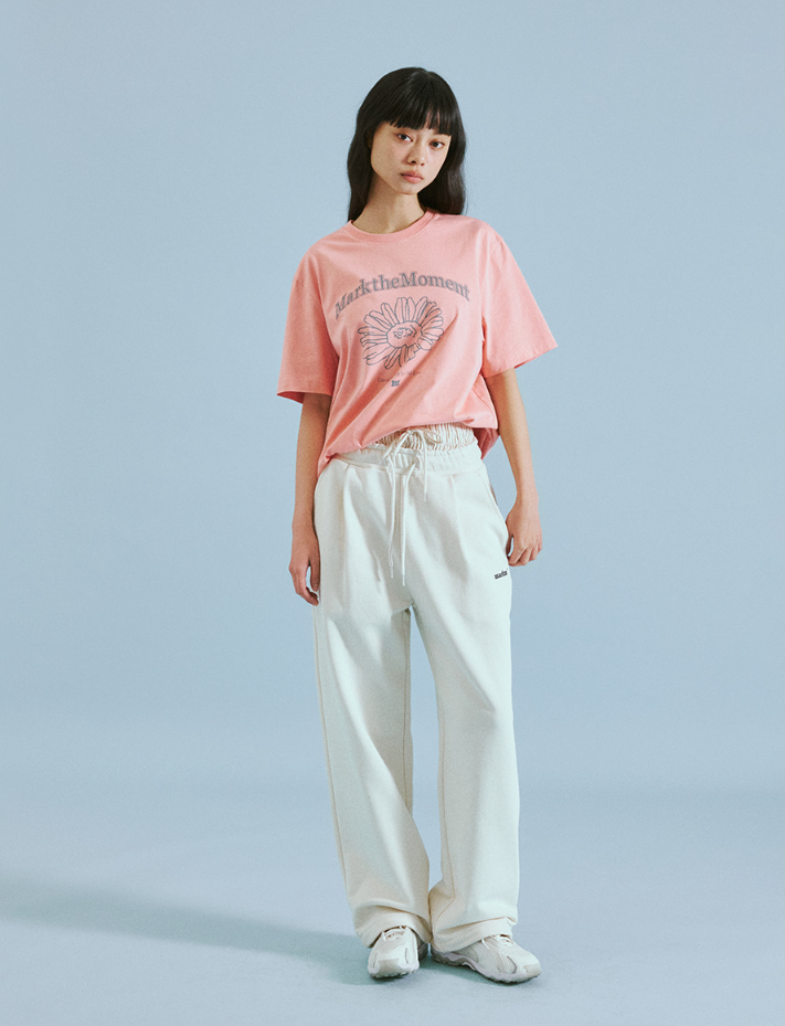 【直播】MARKM LL060318 女裝花卉圖案短袖上衣