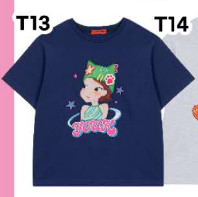 【直播】YOUK SHIM WON LL0306802 短袖上衣 (Free Size)