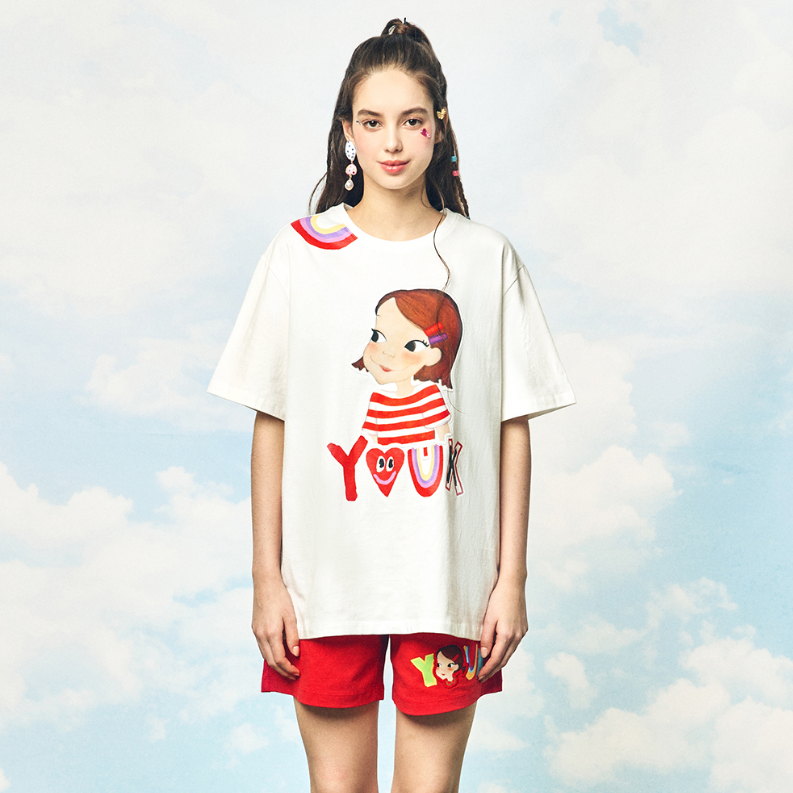 【直播】YOUK SHIM WON LL0306804 短袖上衣 (Free Size)