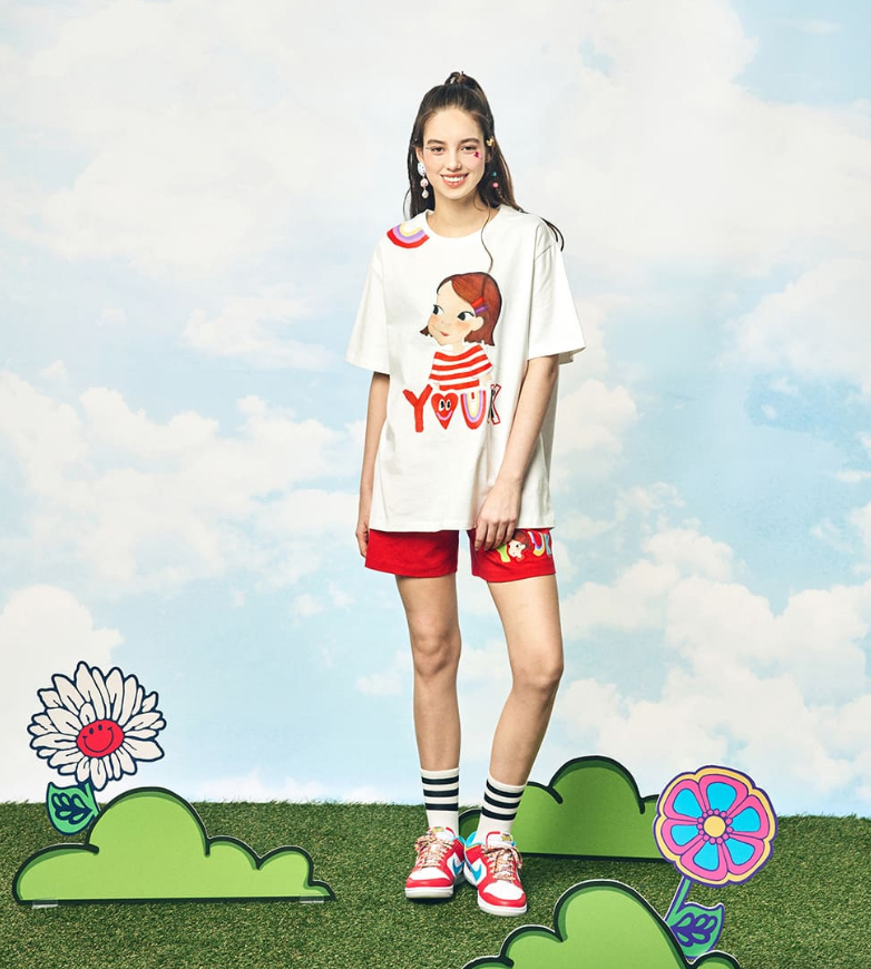 【直播】YOUK SHIM WON LL0306804 短袖上衣 (Free Size)