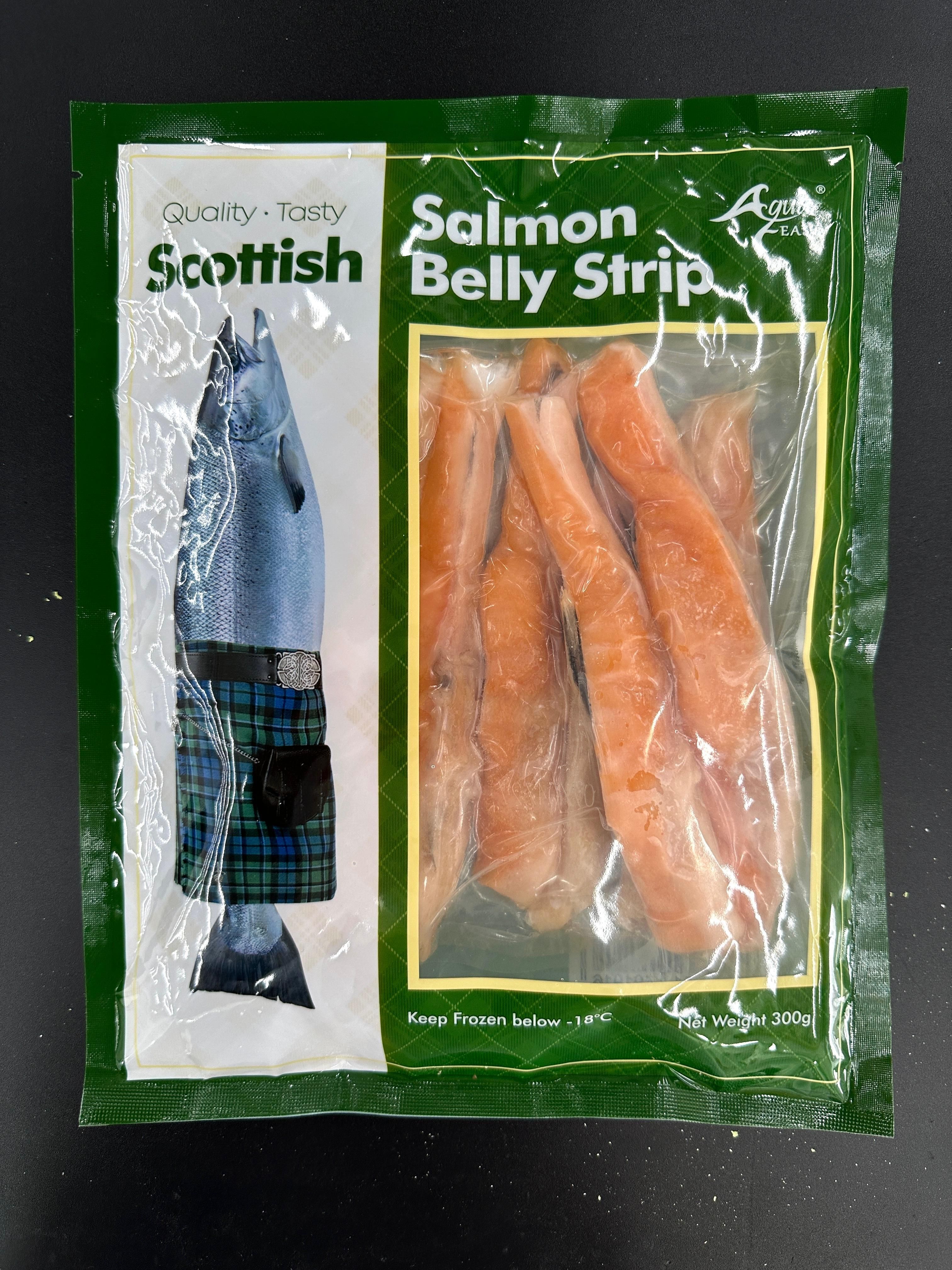 蘇格蘭三文魚腩條 300g(急凍-18°C)