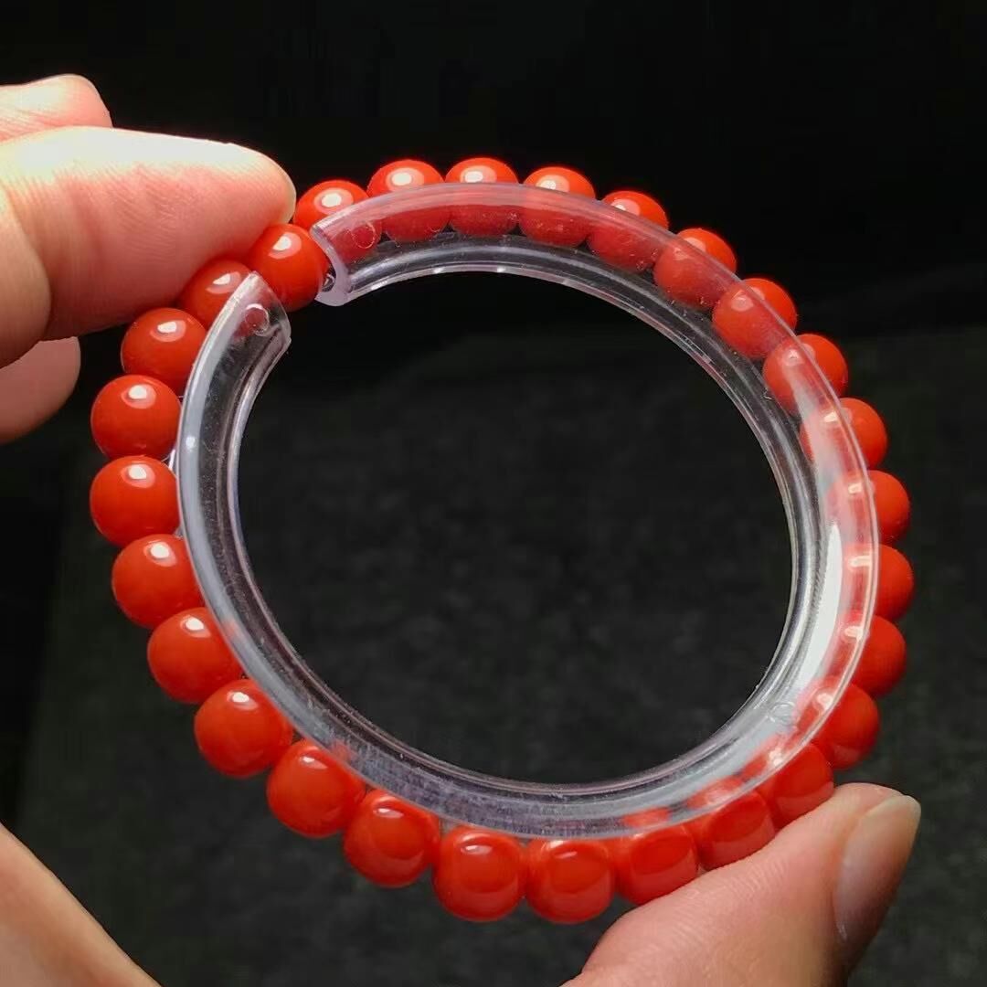 51971 南紅手串 (7.1mm直徑)