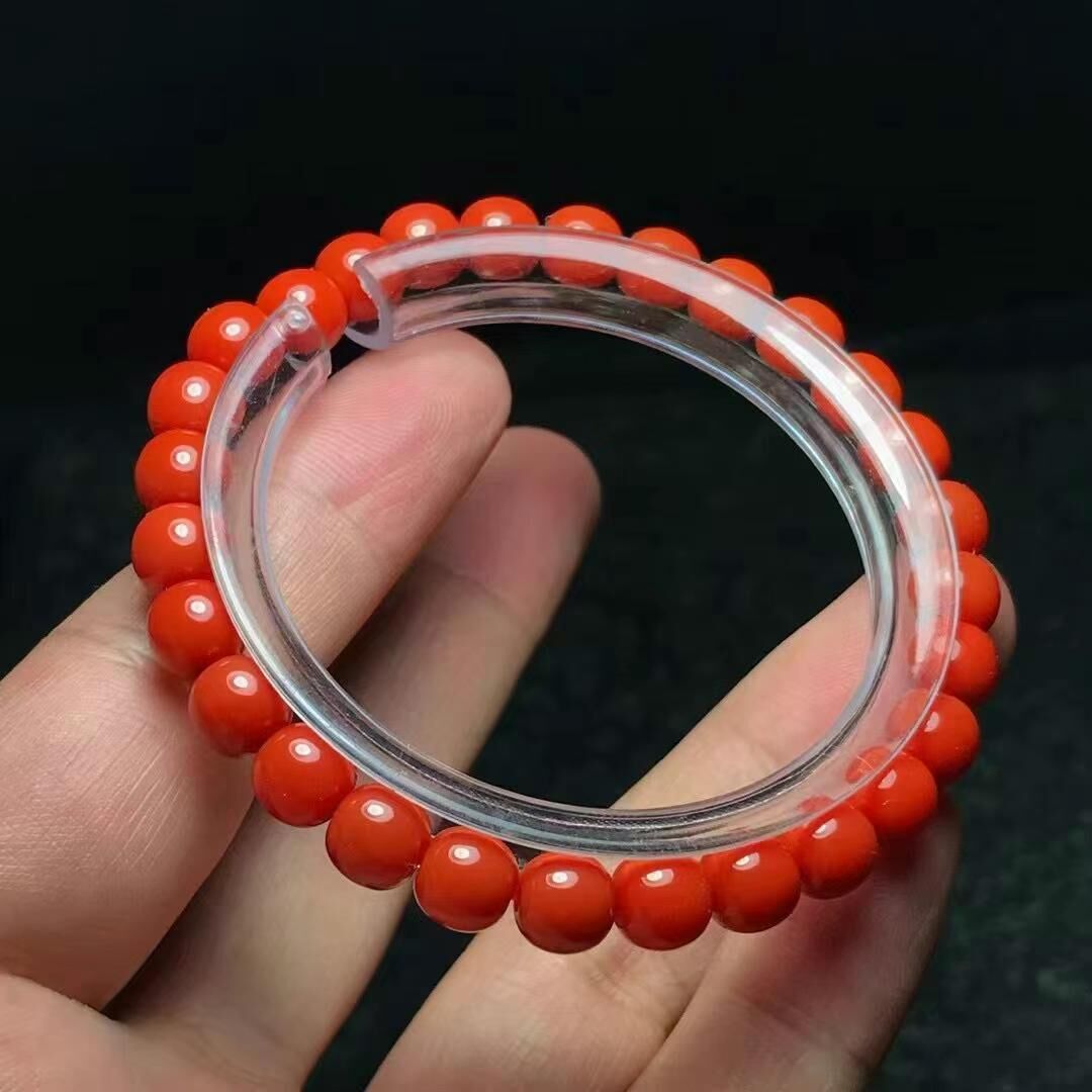 51971 南紅手串 (7.1mm直徑)