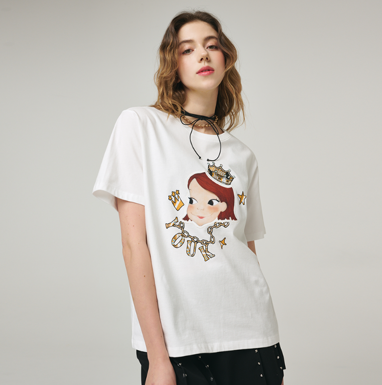 【直播】YOUK SHIM WON LL0306807 短袖上衣 (Free Size)