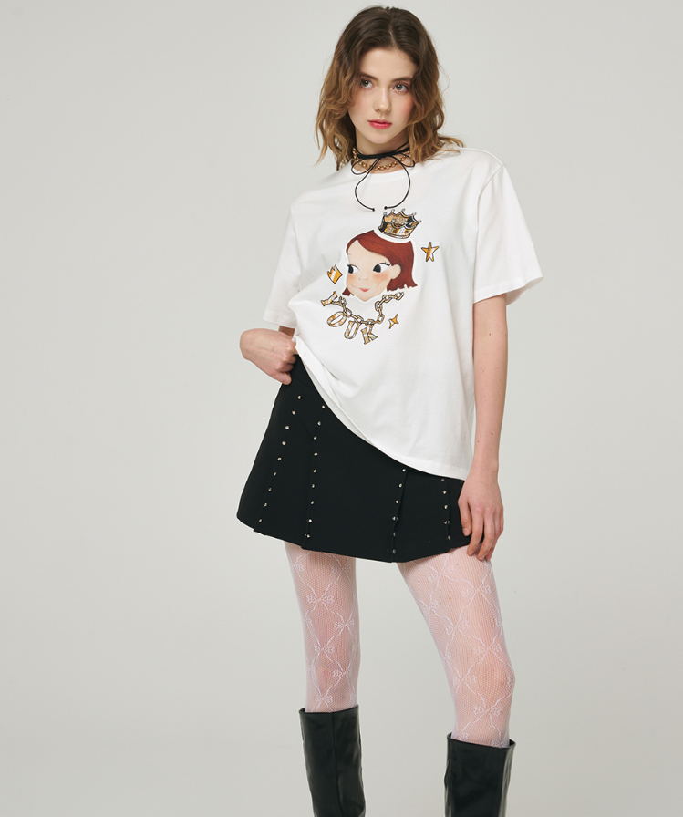 【直播】YOUK SHIM WON LL0306807 短袖上衣 (Free Size)