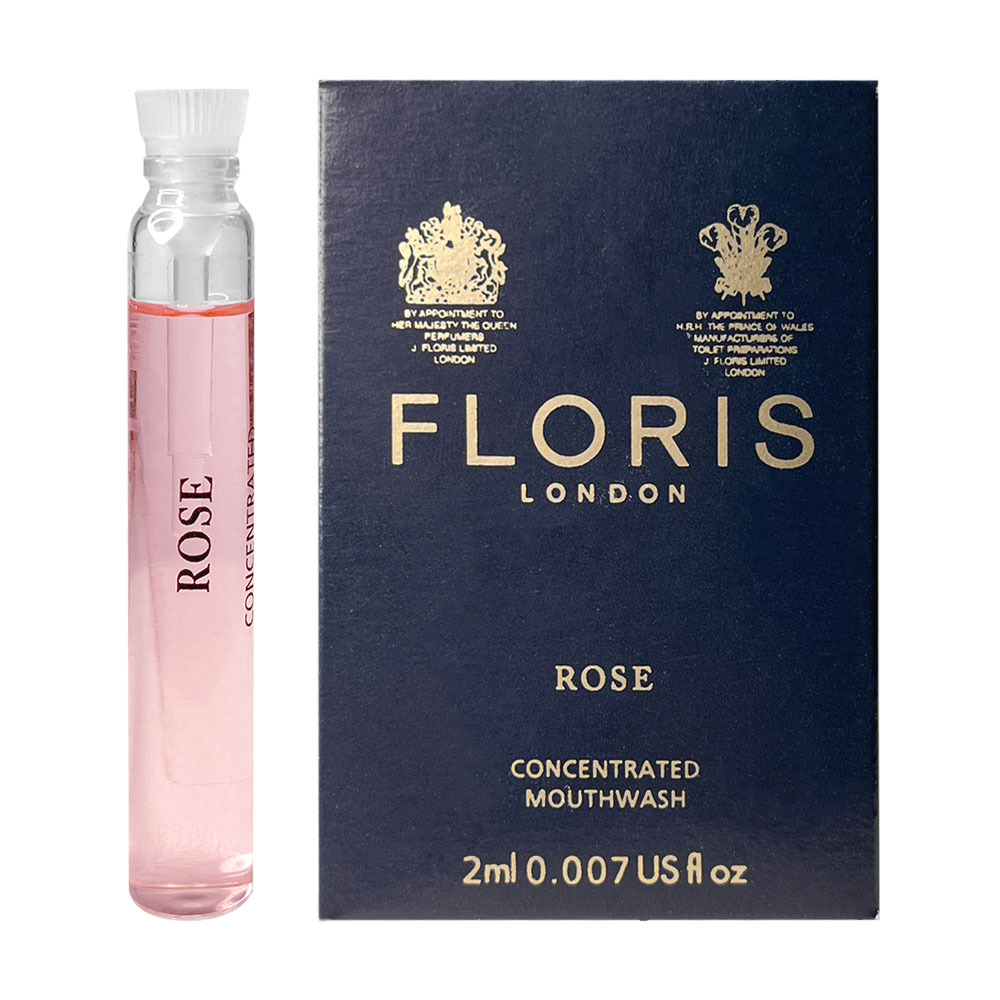 FLORIS 玫瑰凝萃漱口水 2ml 隨身體驗版 旅行小樣