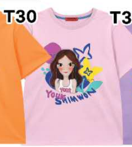 【直播】YOUK SHIM WON LL0306810 短袖上衣 (Free Size)