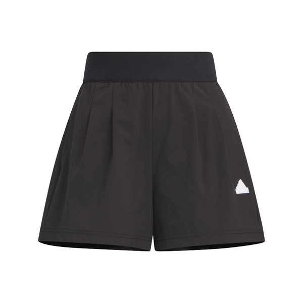 Adidas Tech WV Shorts IM8827 女 短褲 運動 休閒 尼龍 寬鬆 日常 舒適 黑