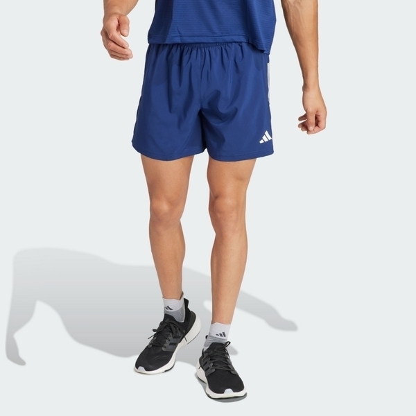 Adidas OTR B Short IY0706 男 短褲 運動 訓練 慢跑 吸濕排汗 反光 藍