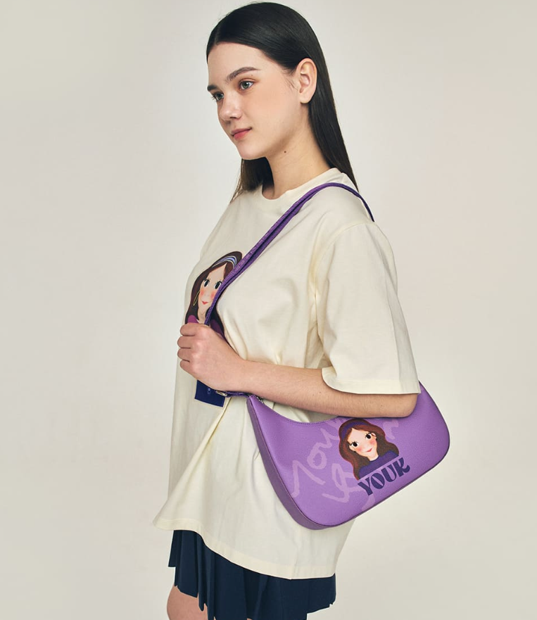 【直播】YOUK SHIM WON LL0306817 中號斜咩包