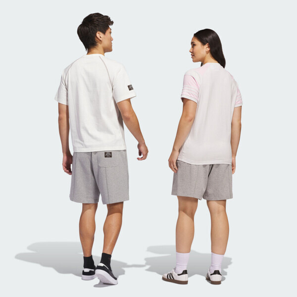 Adidas Shmoo Fw Short JC7650 男女 短褲 運動短褲 休閒短褲 灰 亞版