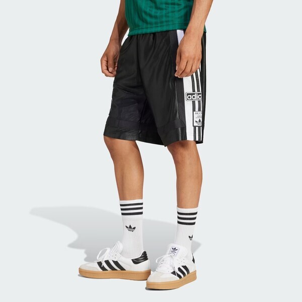 Adidas Adibreak Shorts JM6689 男 短褲 運動短褲 休閒短褲 黑 白 亞版