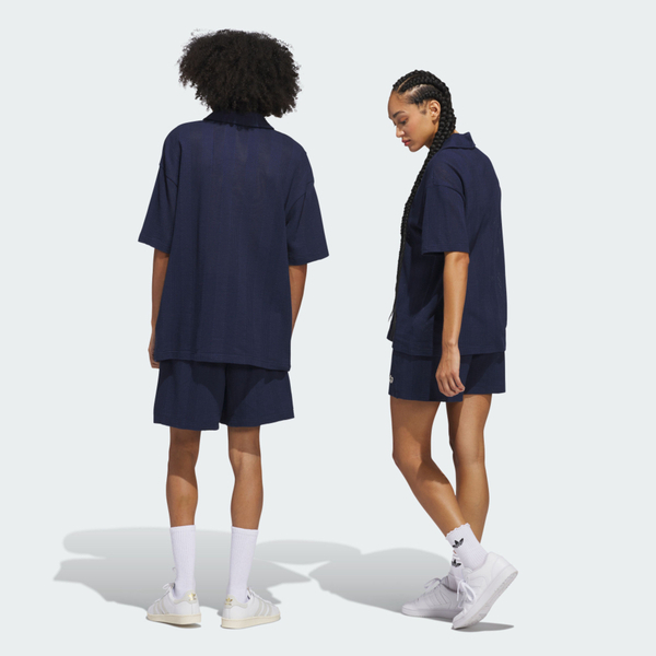 Adidas Sk Short JD5189 男女 短褲 運動短褲 休閒短褲 棉質 深藍 亞版