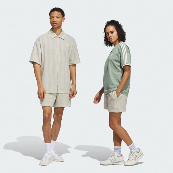 Adidas Sk Short JP0654 男女 短褲 運動短褲 休閒短褲 棉質 米 亞版