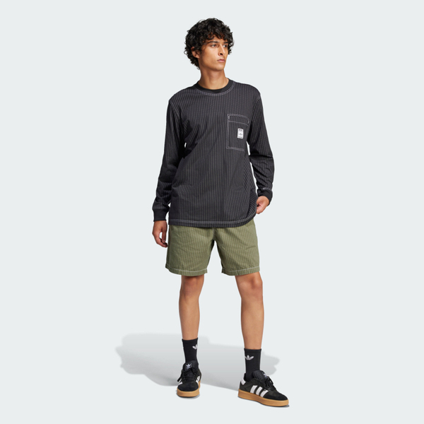 Adidas Wab Workwear JP4490 男 短褲 運動短褲 休閒短褲 棉質 綠 亞版